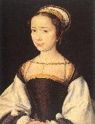 Lyon, Corneille de A Young Lady Sweden oil painting reproduction